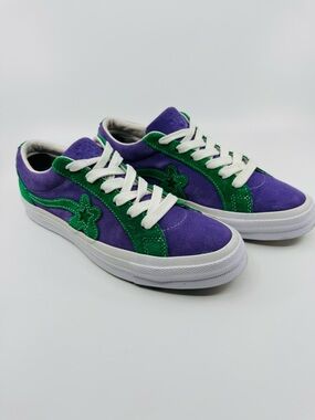 Converse One Star Tyler the Creator Golf le Fleur Purple Green SZ 7 Men’s.